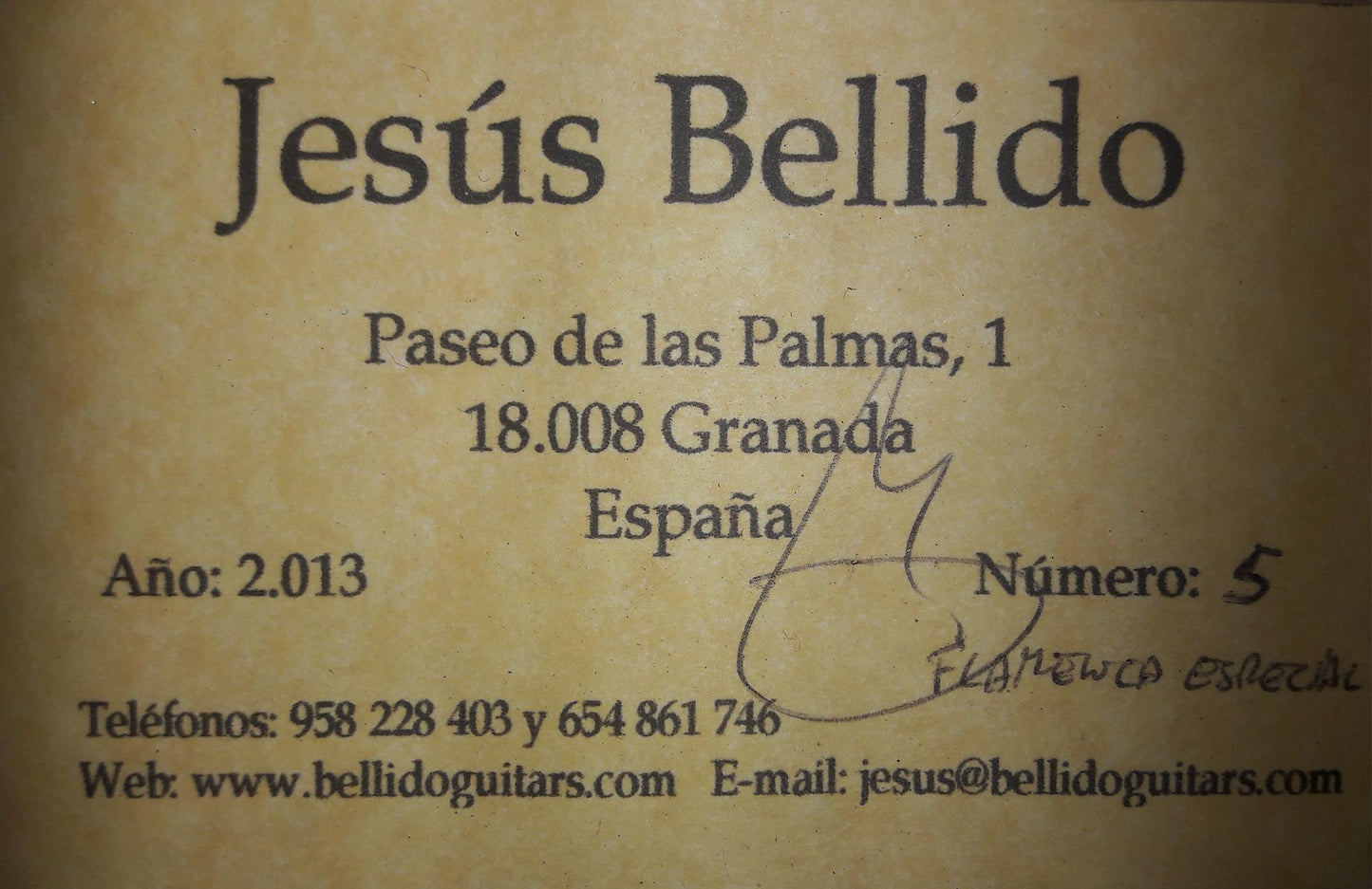 Jesus Bellido - Flamenco Especial 2013