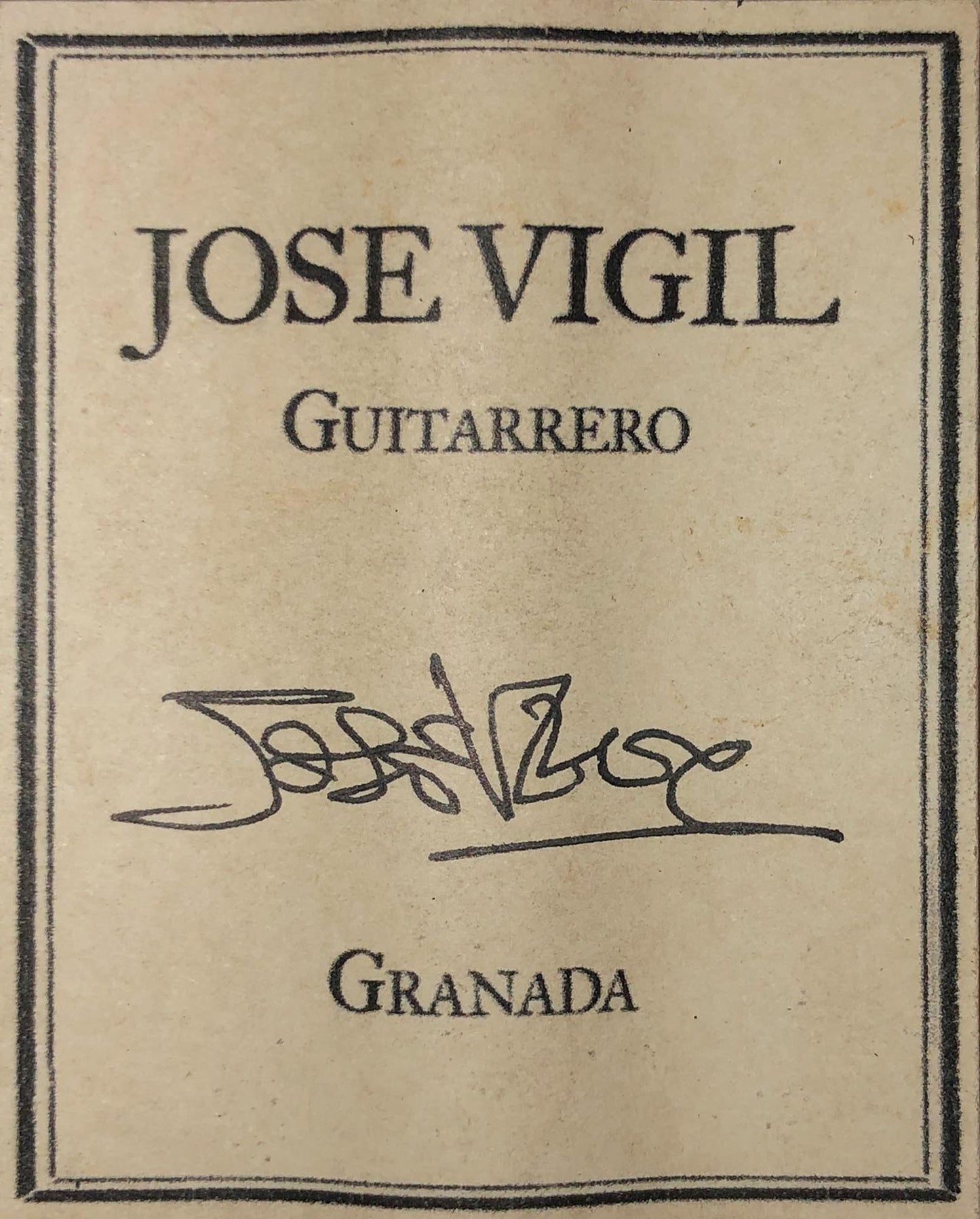 Jose Vigil - 2018