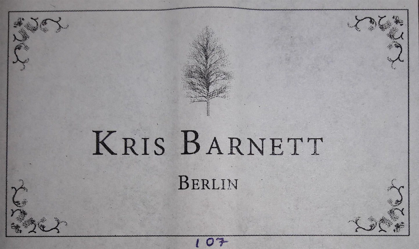 Kris Barnett - 2018 CF