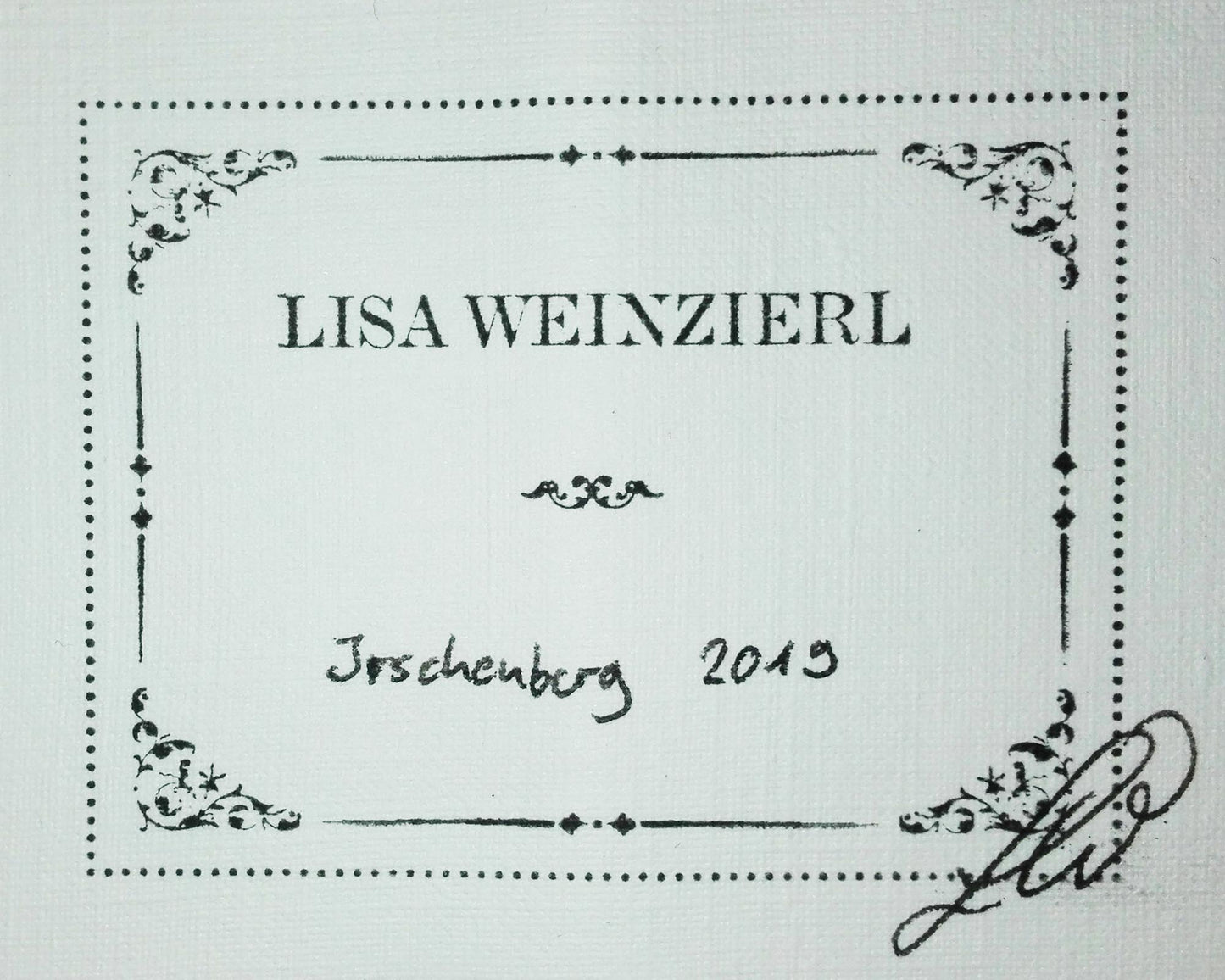 Lisa Weinzierl - 2019