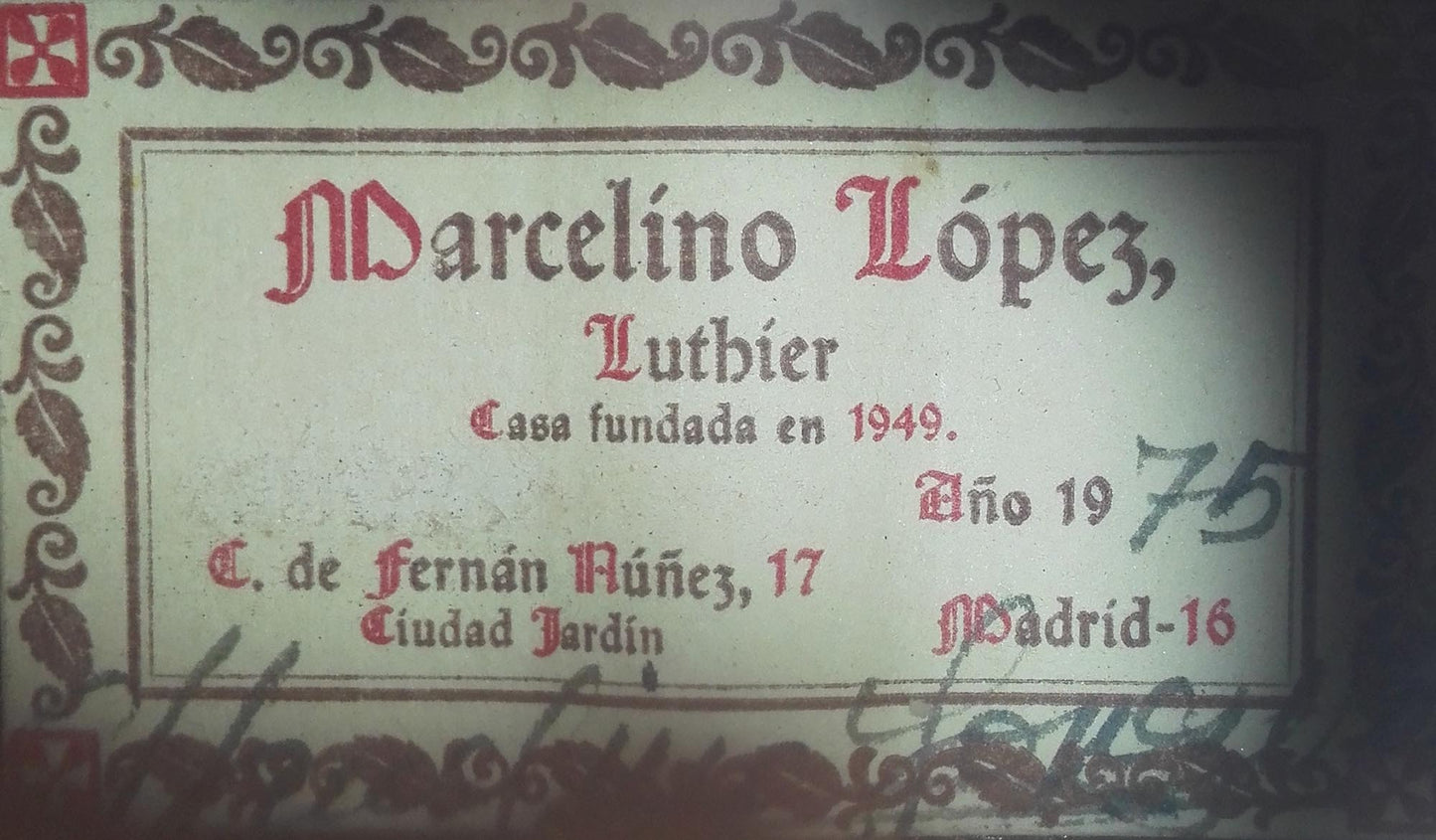 Marcelino Lopez Nieto - Vihuela 1975
