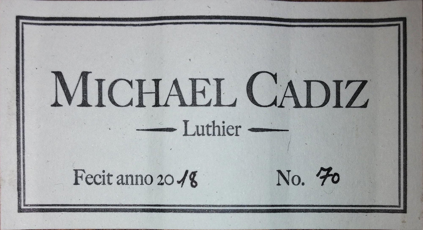 Michael Cadiz - 2018 "Romanillos"