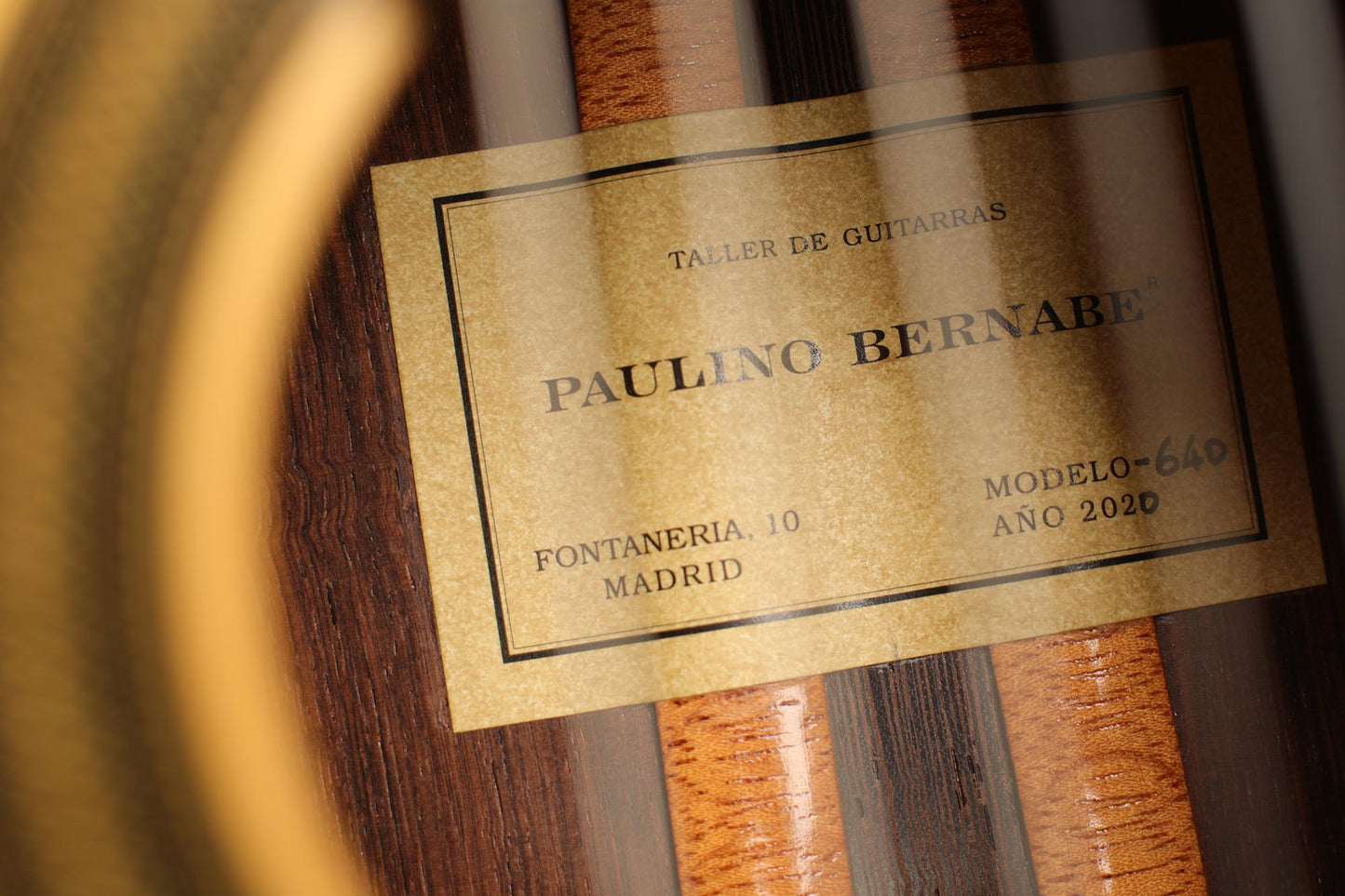 Paulino Bernabé - 2020 640mm