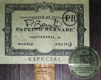 Paulino Bernabé - 2013 Especial Goldmedaille