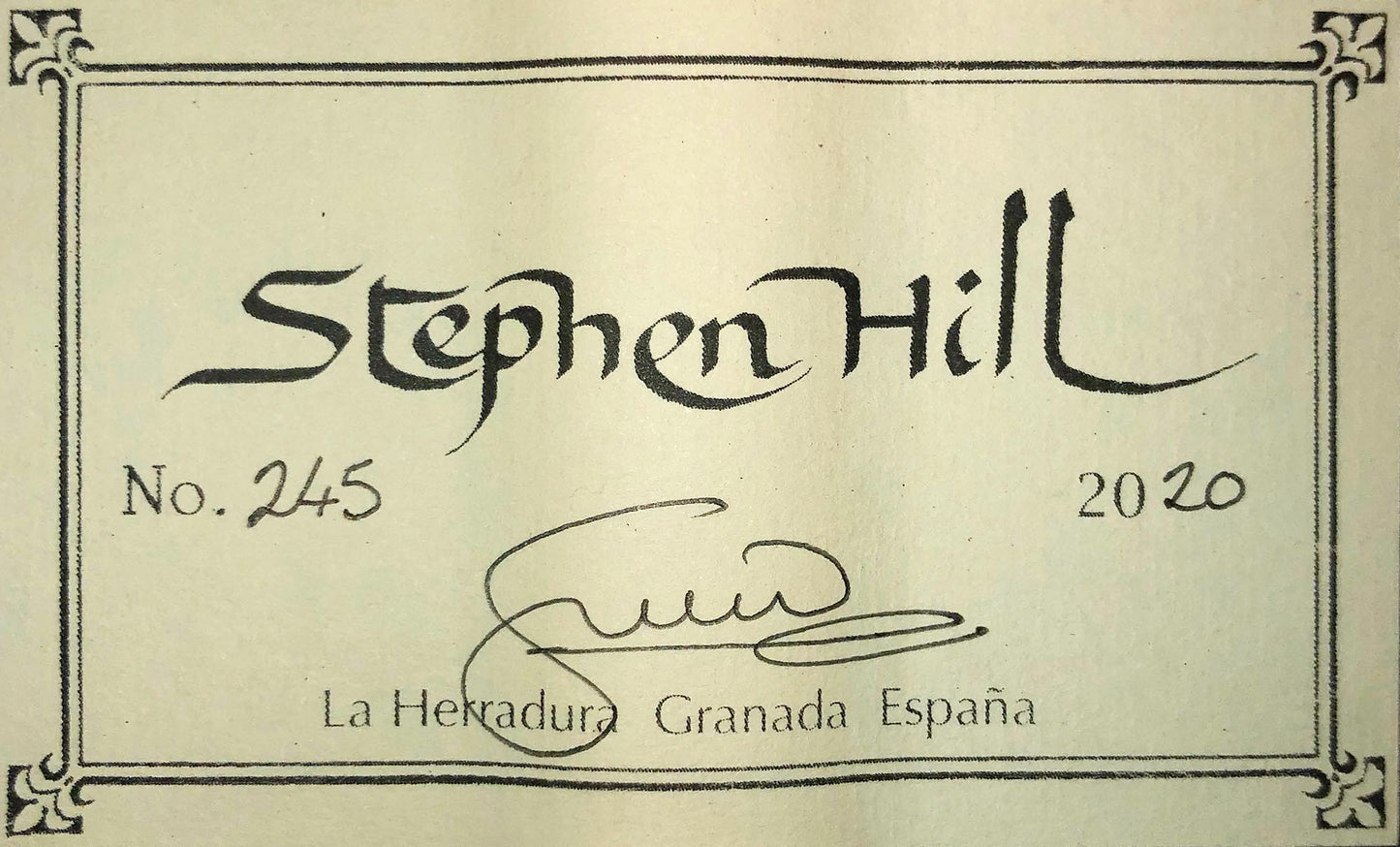 Stephen Hill - 2020 Doubletop