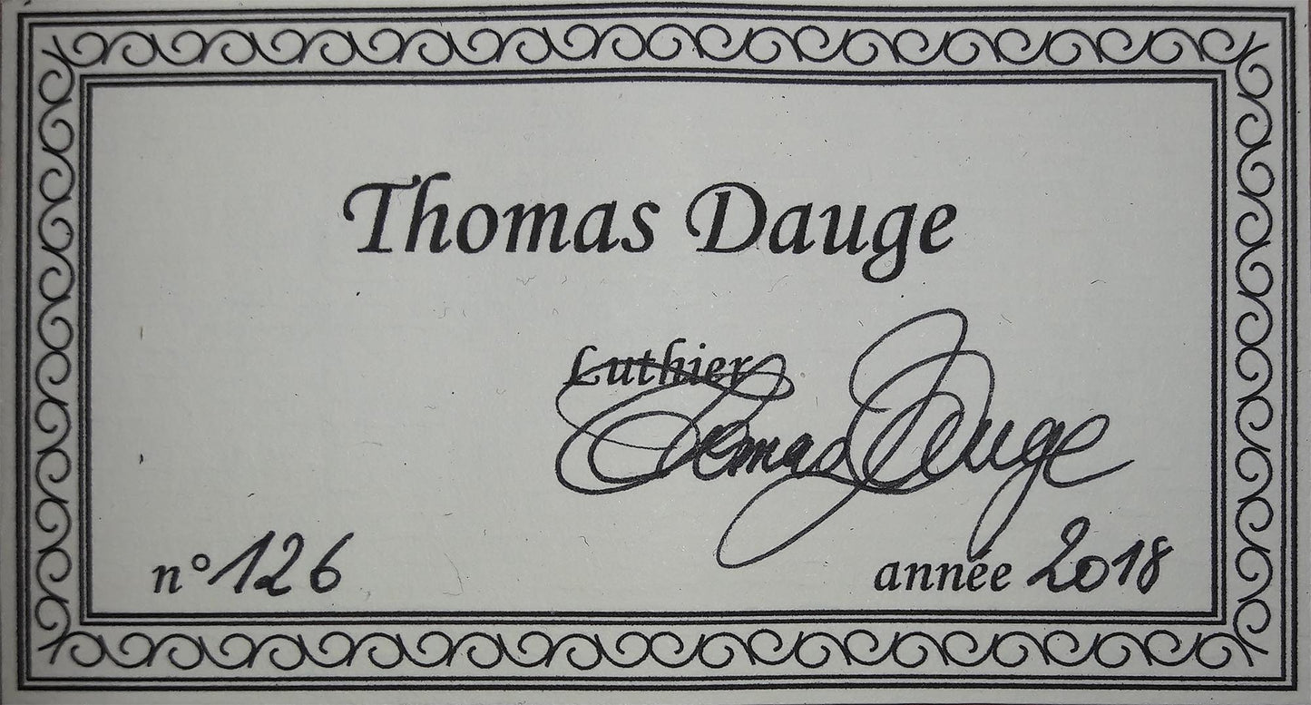 Thomas Dauge - 2018 CF
