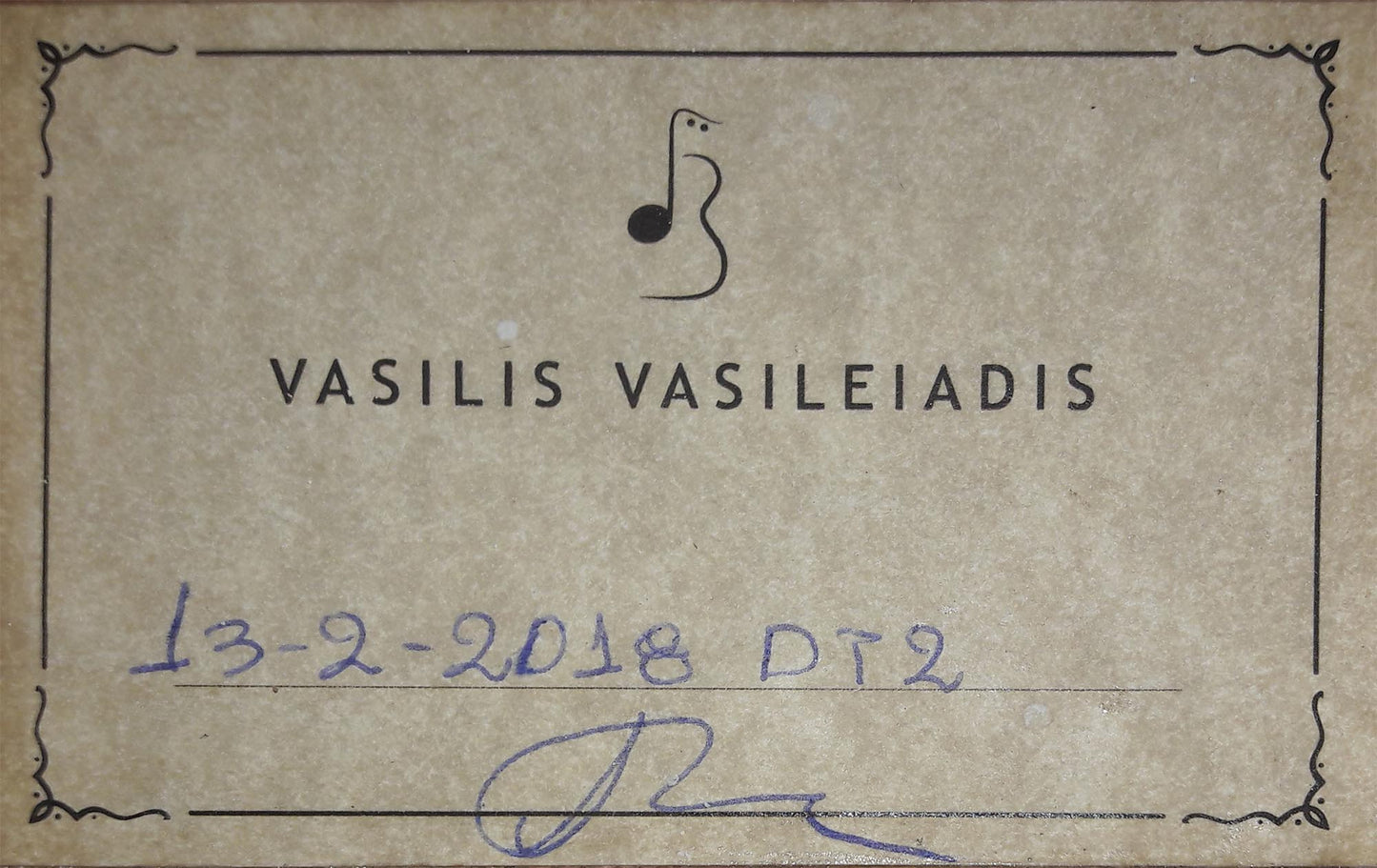 Vasilis Vasileiadis– Doubletop 2018