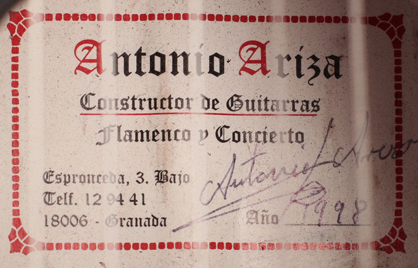 Antonio Ariza - 1998