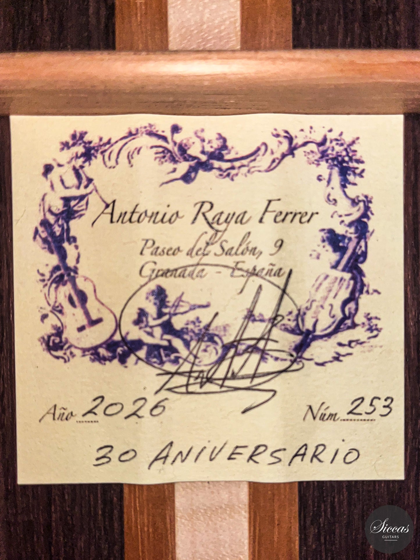 Antonio Raya Ferrer - 2026 "30 Aniversario" No. 253