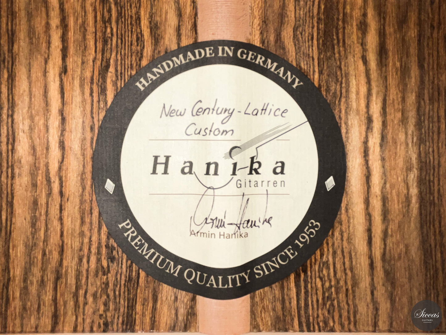 Armin Hanika - 2026 New Century-Lattice Custom