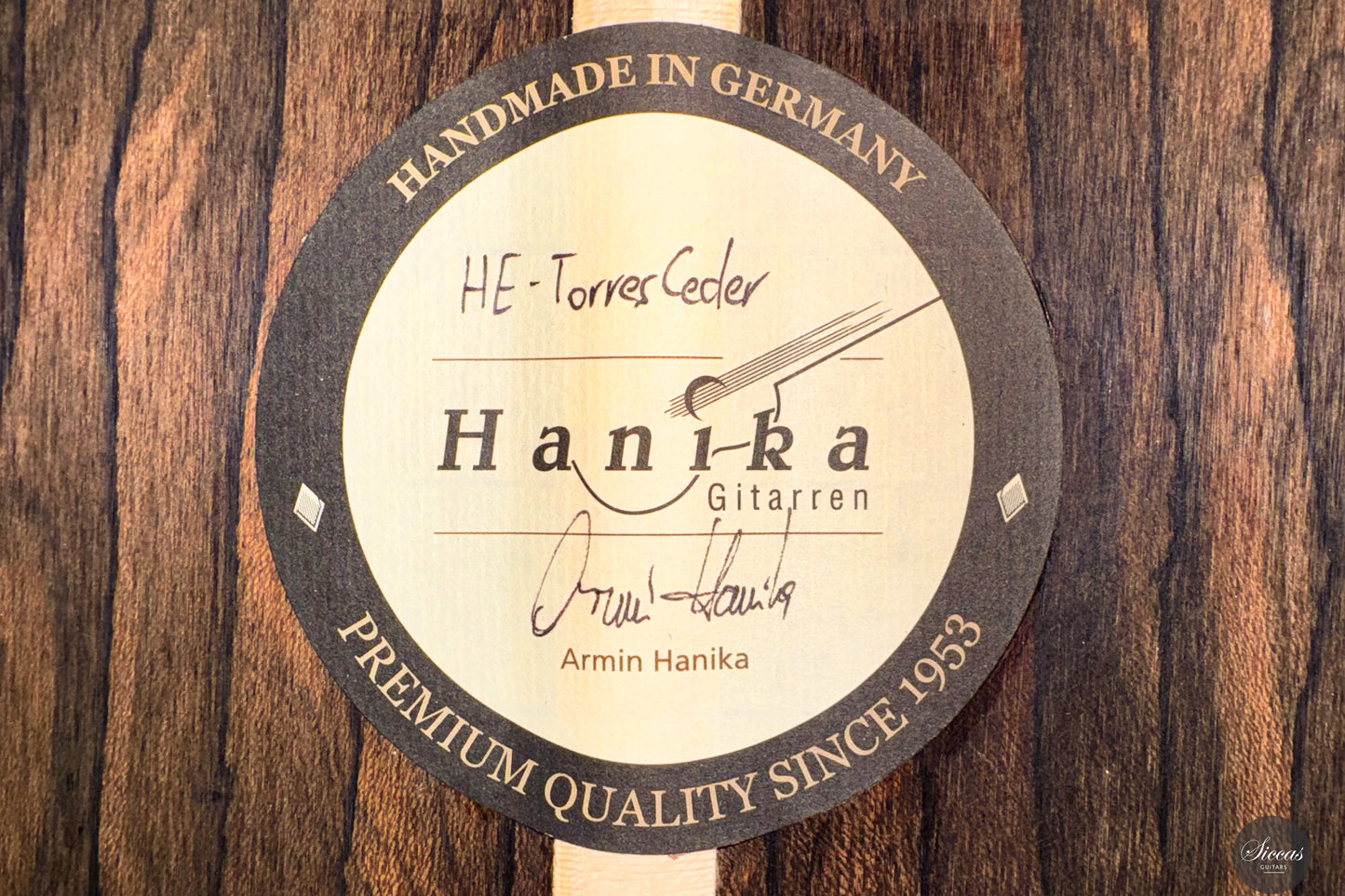 Armin Hanika - HE Torres Cedar