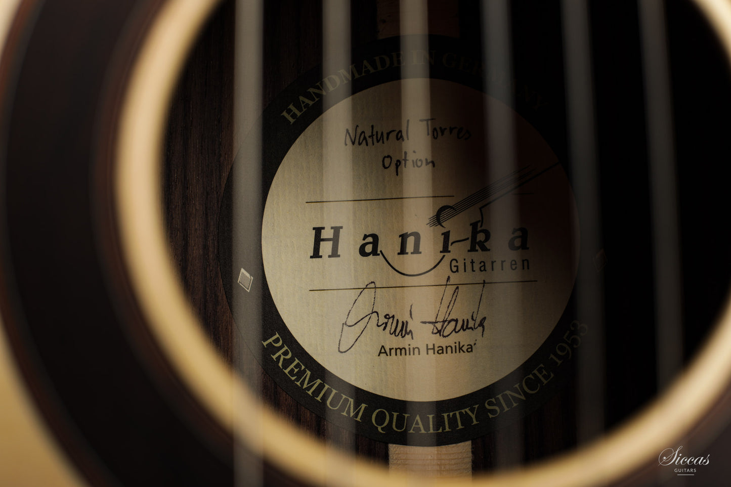 Armin Hanika - Natural Torres Spruce Option 630/50