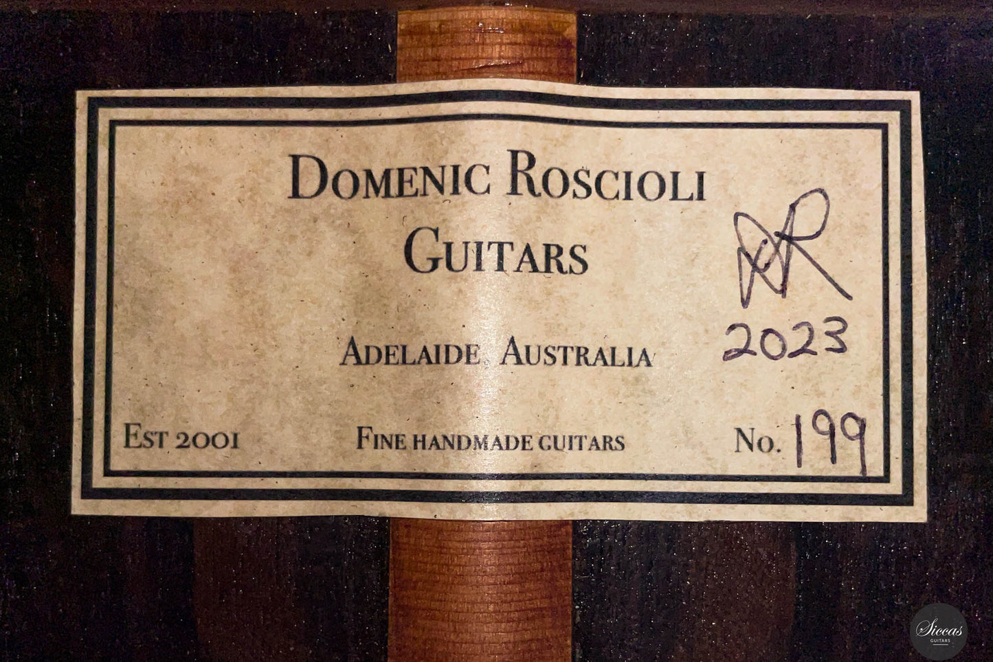 Domenic Roscioli - 2023 No. 199