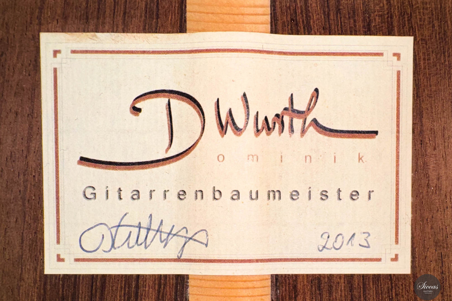 Dominik Wurth - 2013