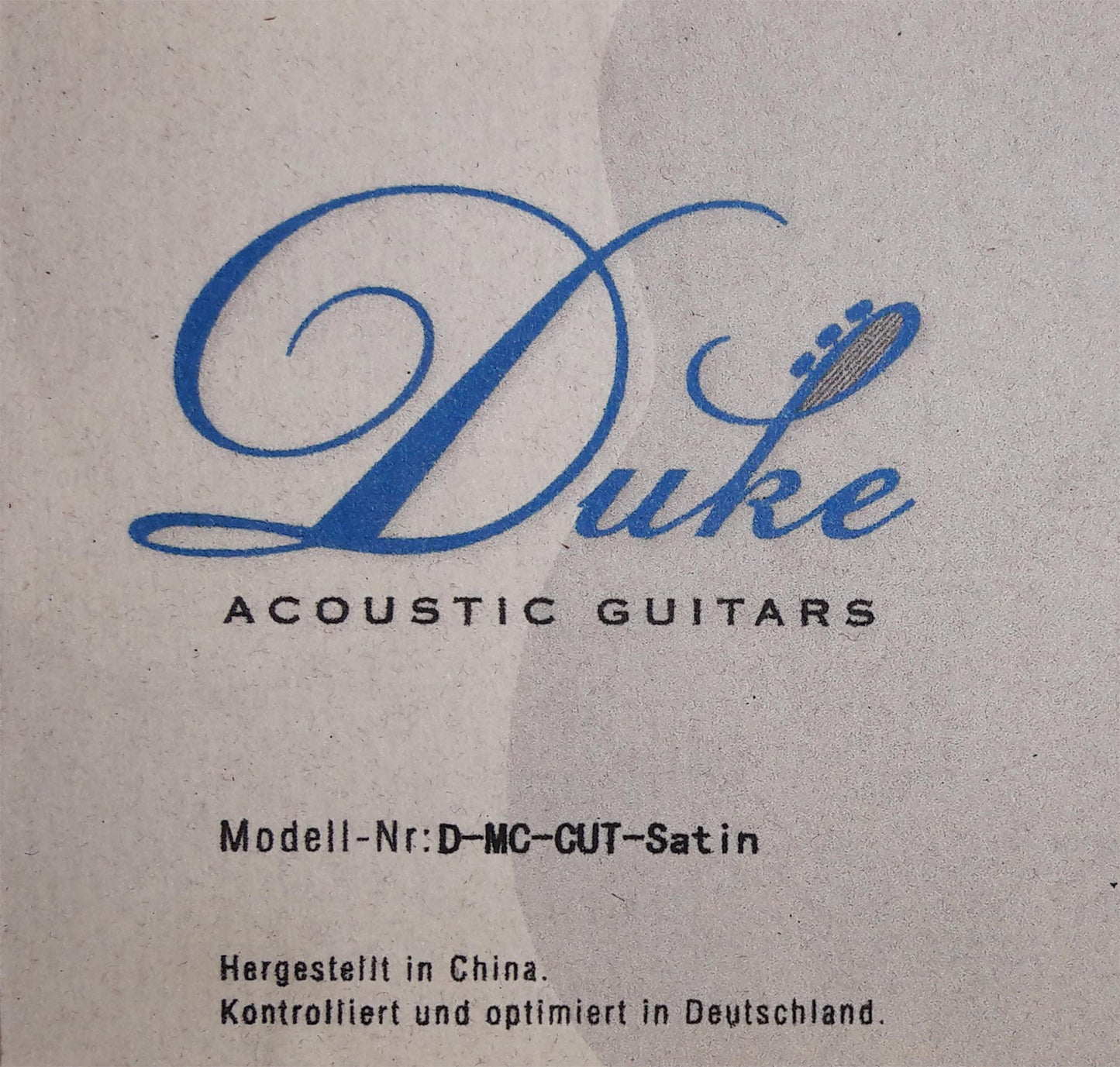 Duke - D-MC Cut Satin