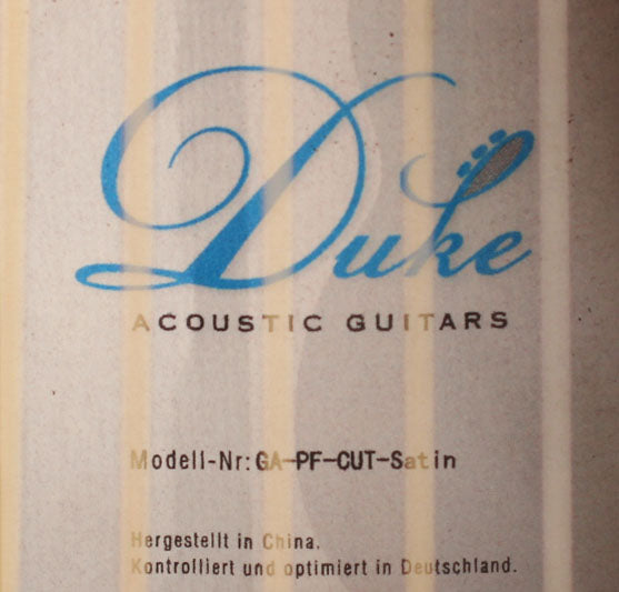 Duke - GA - PF Cut Satin