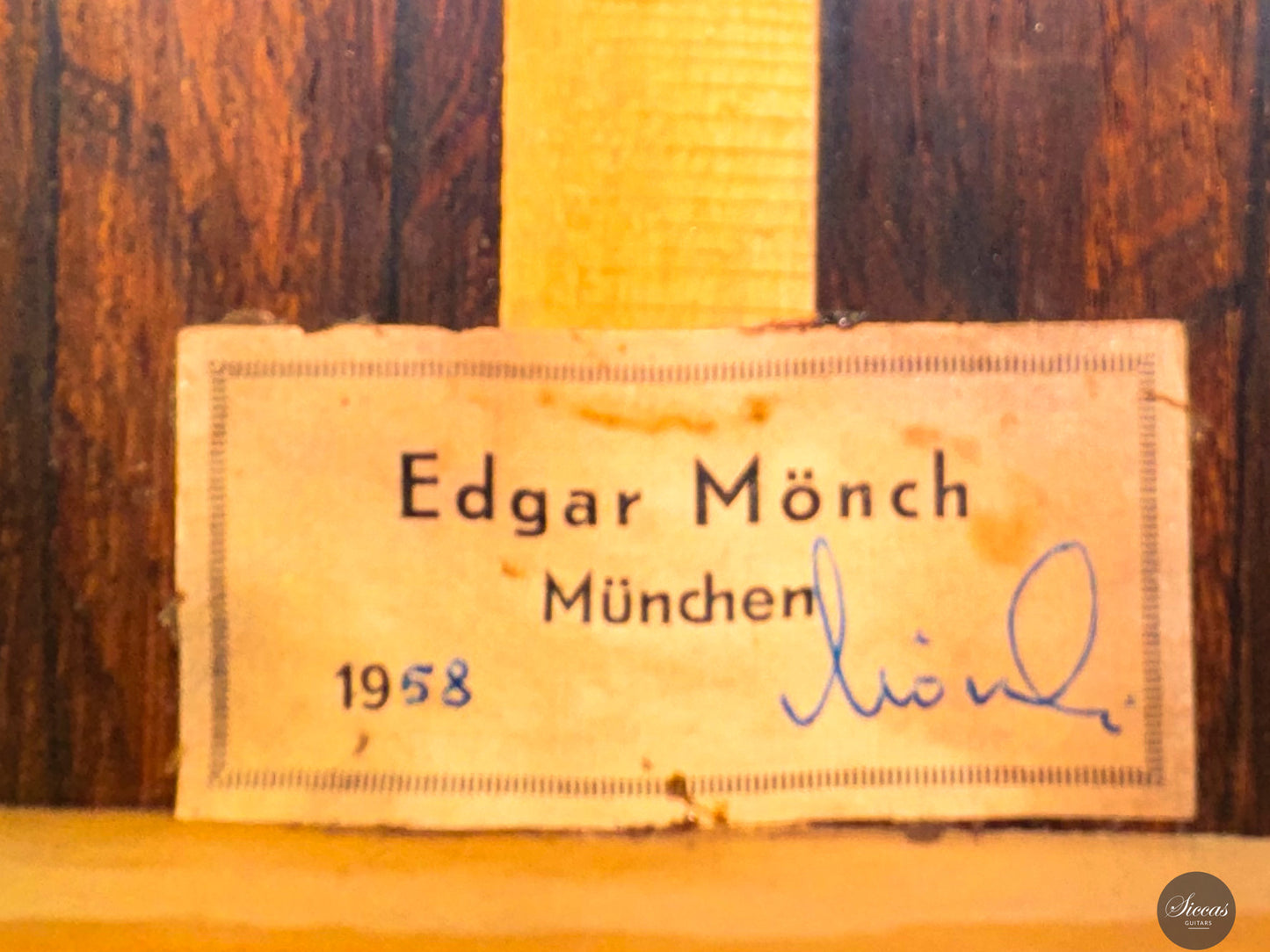 Edgar Mönch - 1958