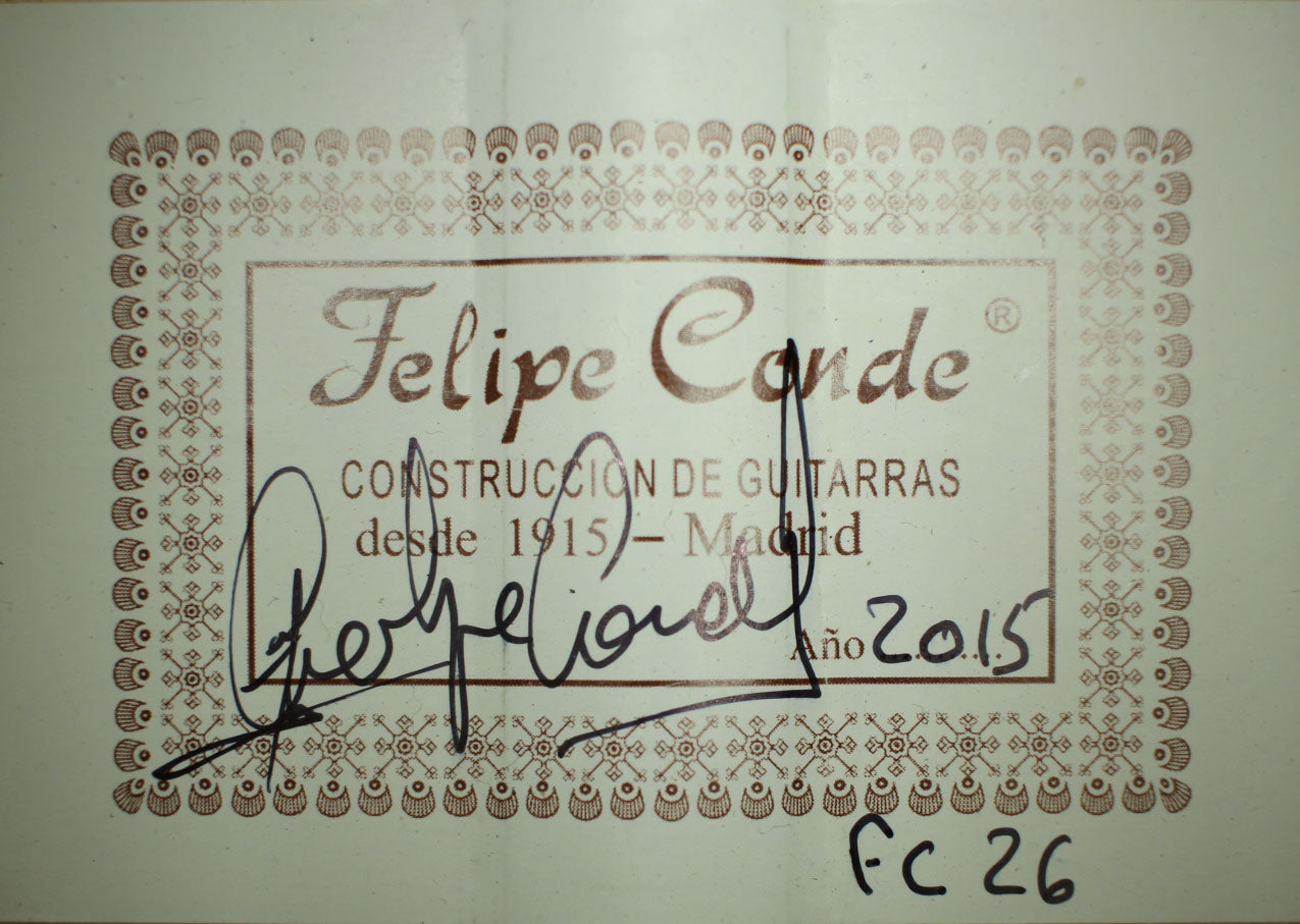 Felipe Conde - FC 26 2015
