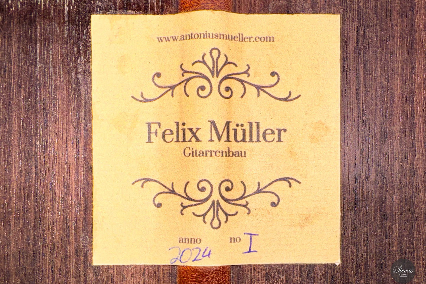 Felix Müller - 2024 No. 1 Doubletop Balsa