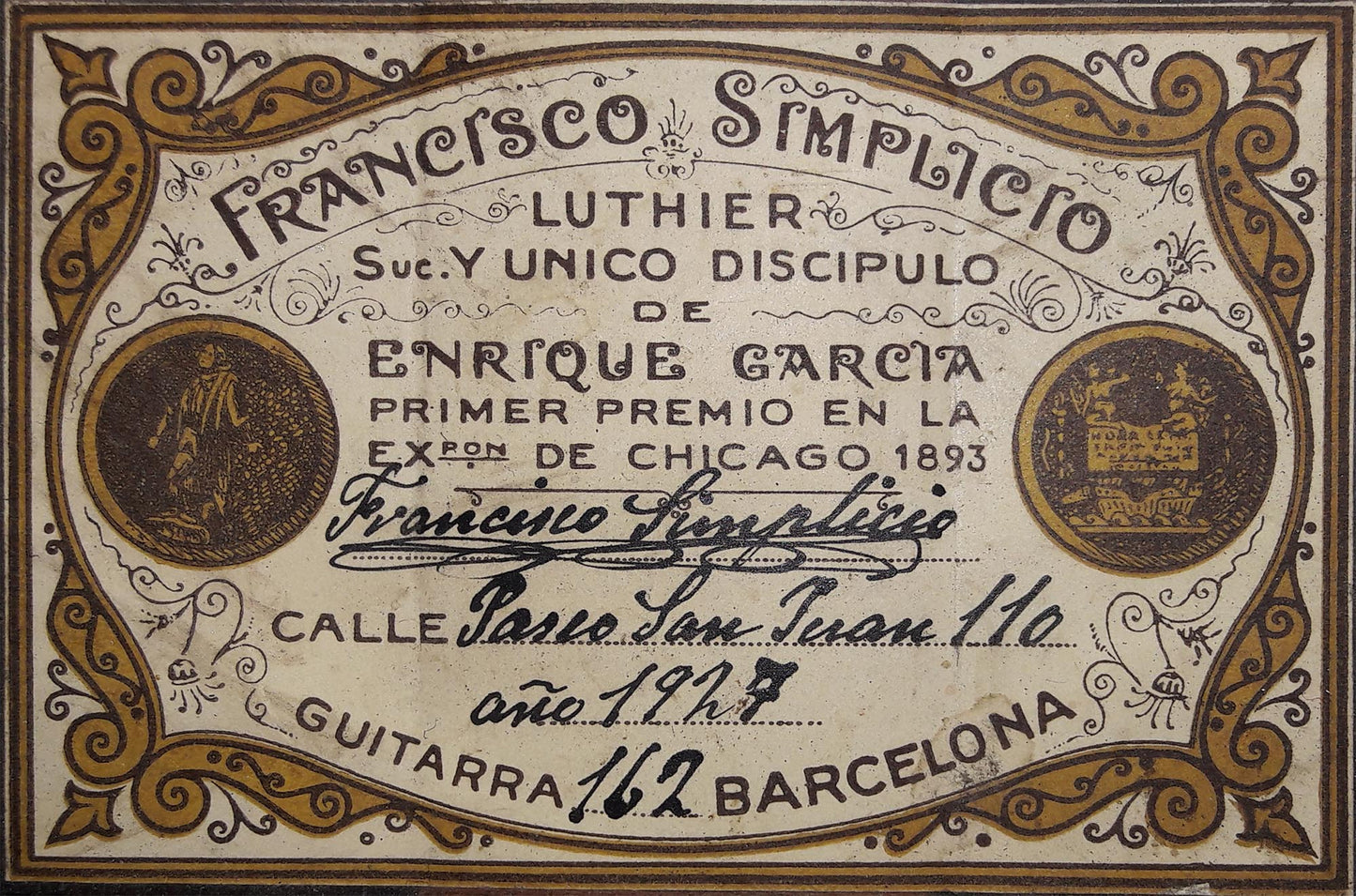 Francisco Simplicio - 1927