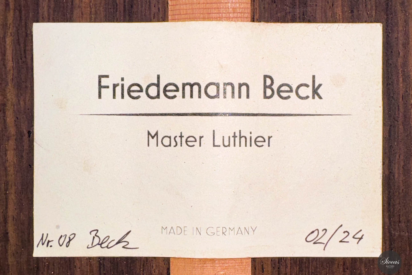 Friedemann Beck – 2024 No.08