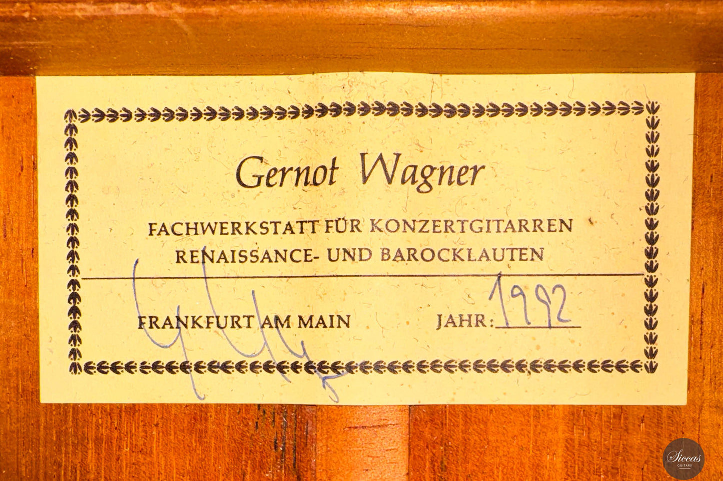 Gernot Wagner - 1992 Lattice - 64 cm ON HOLD