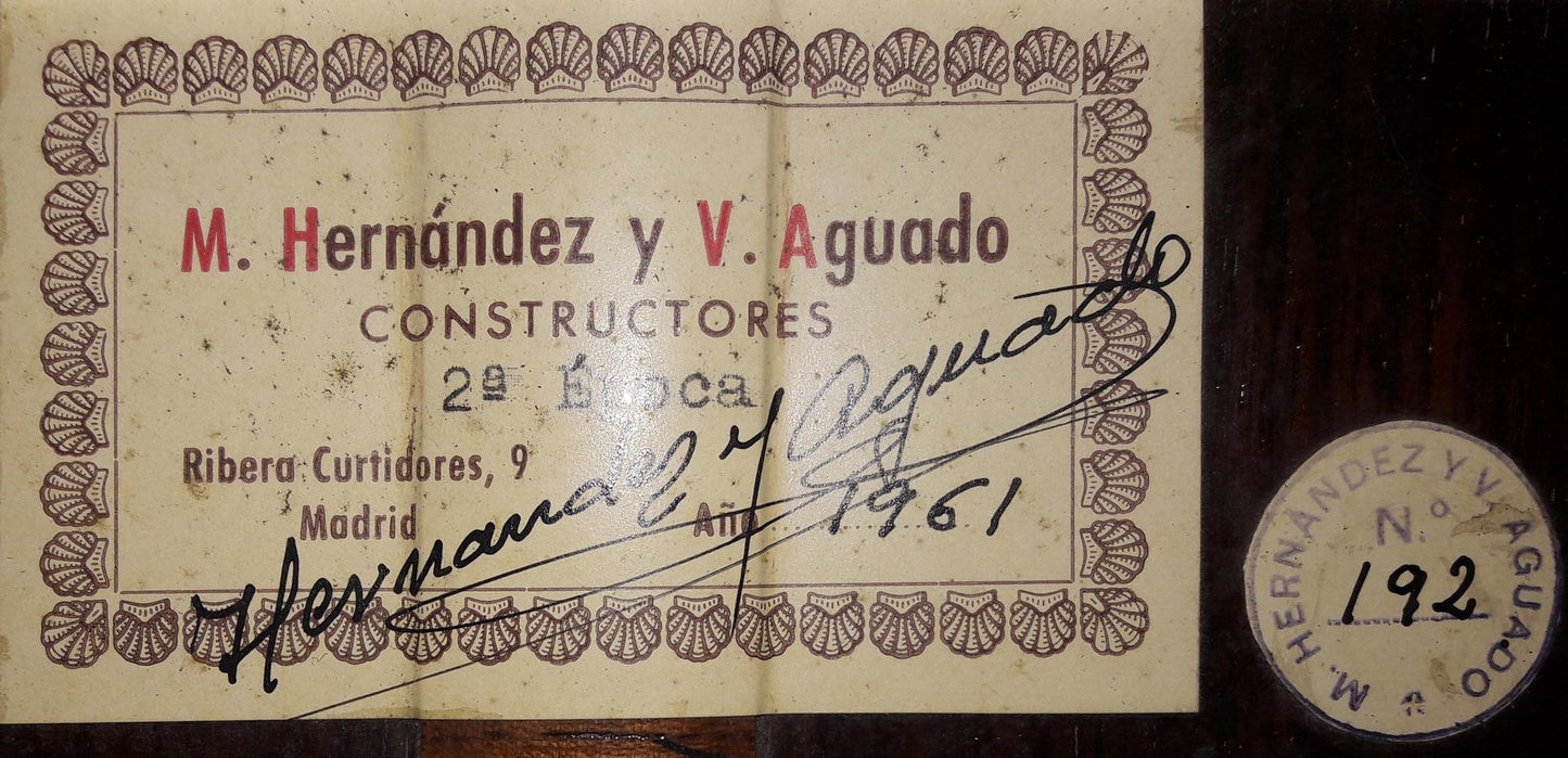 Hernandez y Aguado - 1961