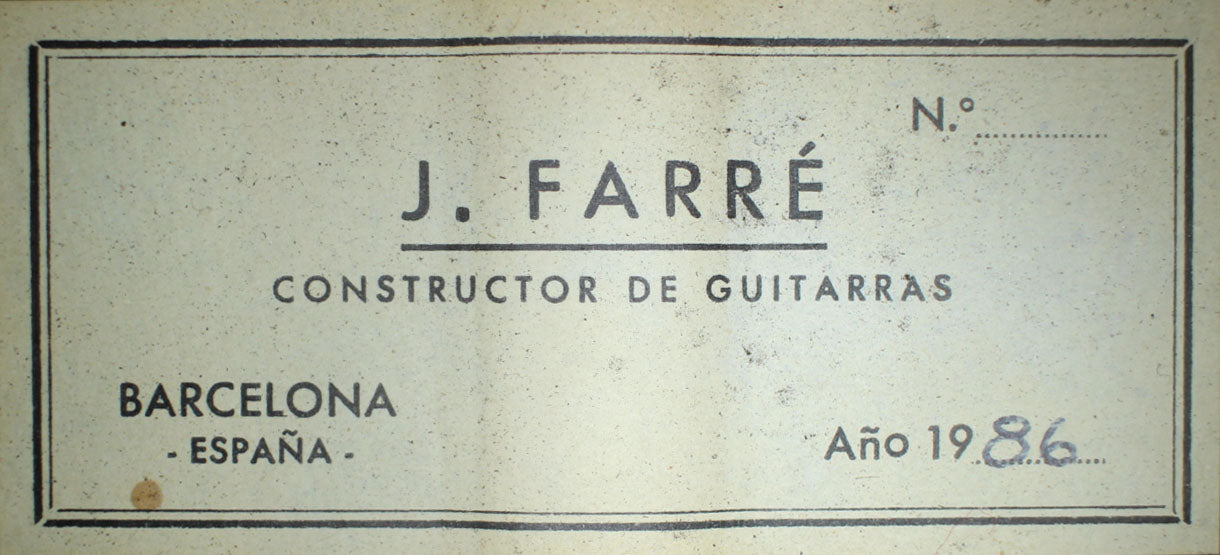 Josep Farré - 1986