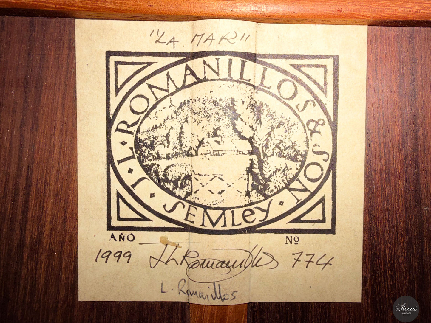 José Luis Romanillos - 1999 No. 774 "La Mar"