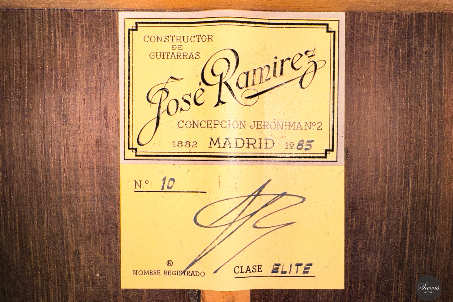 Jose Ramirez III - 1985 - Elite - 66,4cm