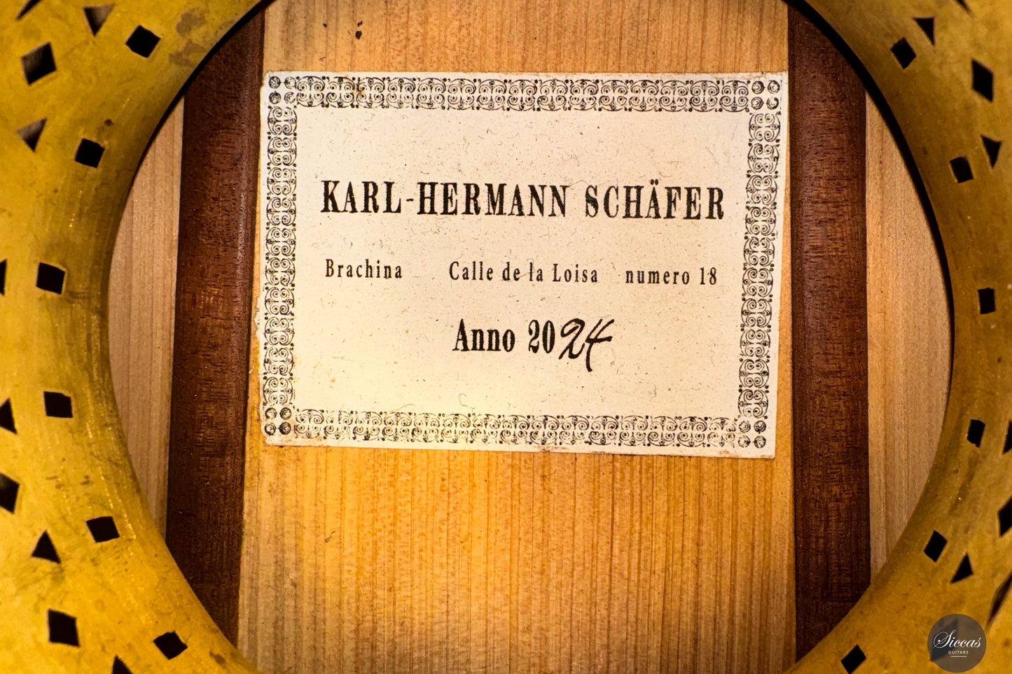 Karl-Hermann Schäfer - 2024 - Torres Fe 09 (Llobet) Tornavoz