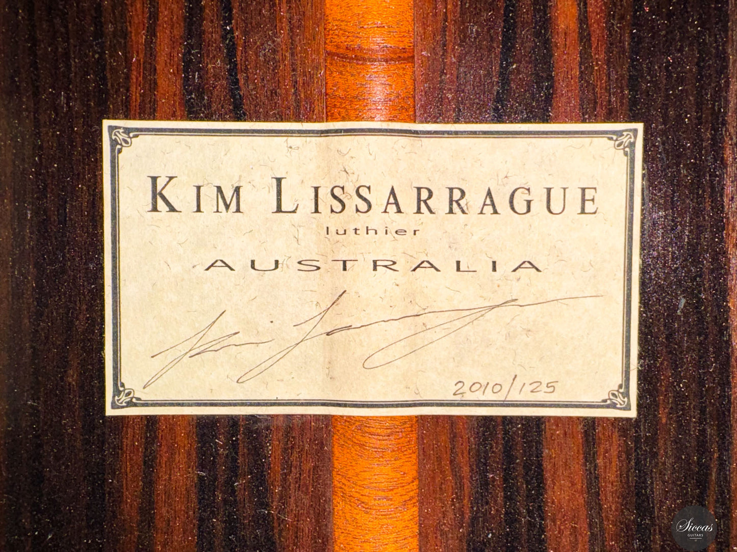 Kim Lissarrague - 2010 No. 125