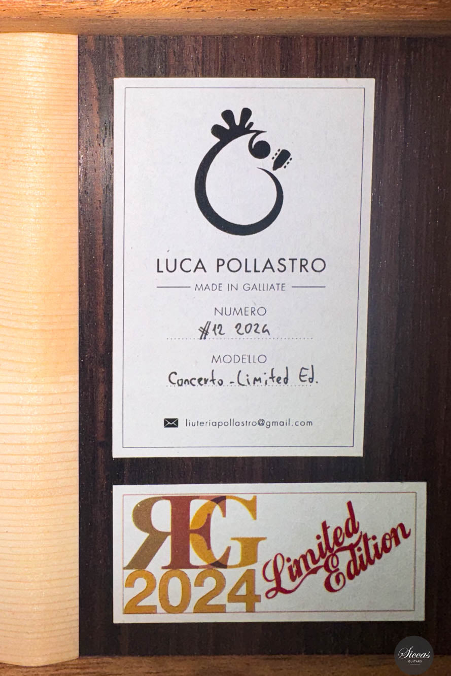 Luca Pollastro - 2024 No. 12 REG 2024 Limited Edition