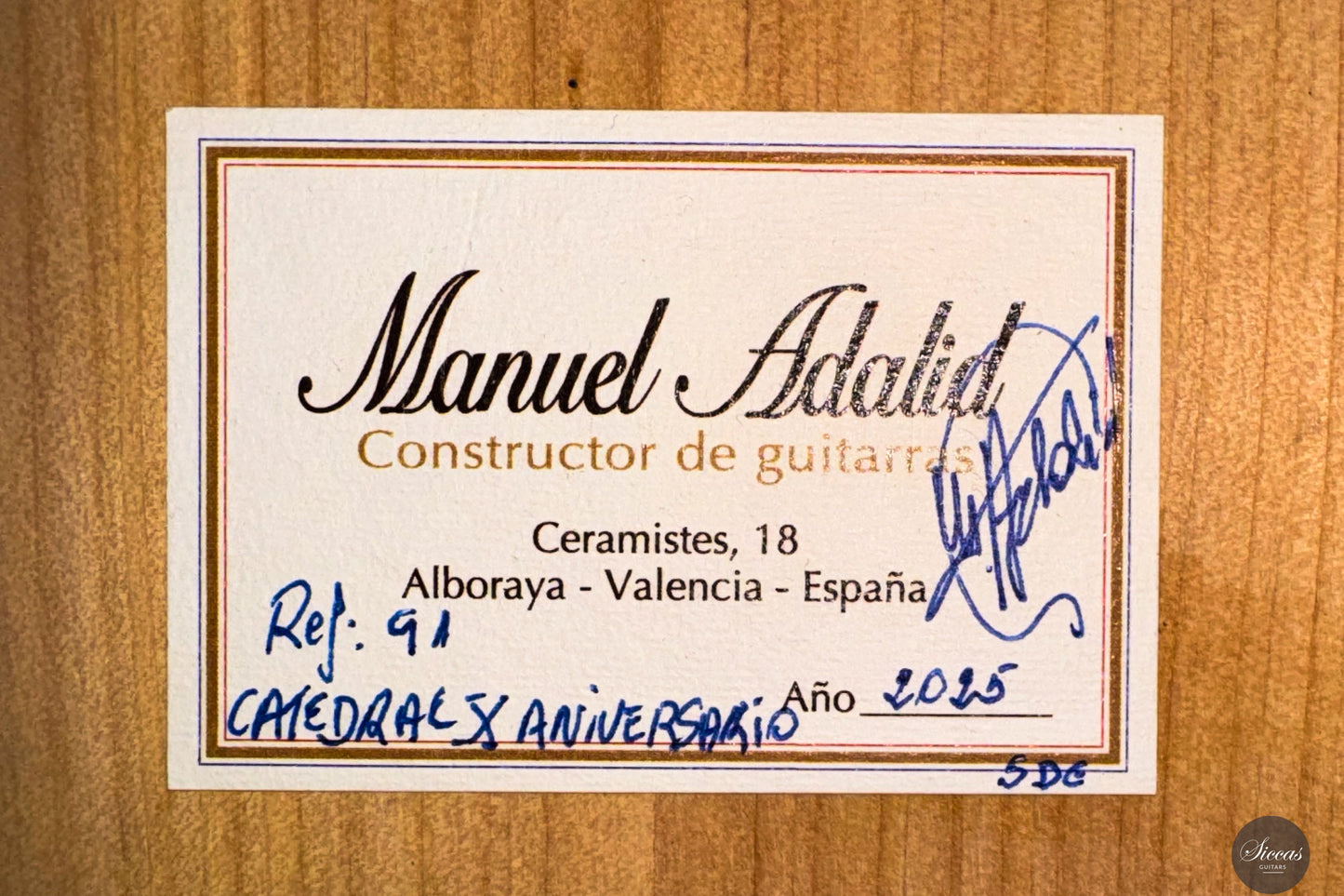 Manuel Adalid - 2025 - La Catedral 10 Anniv.