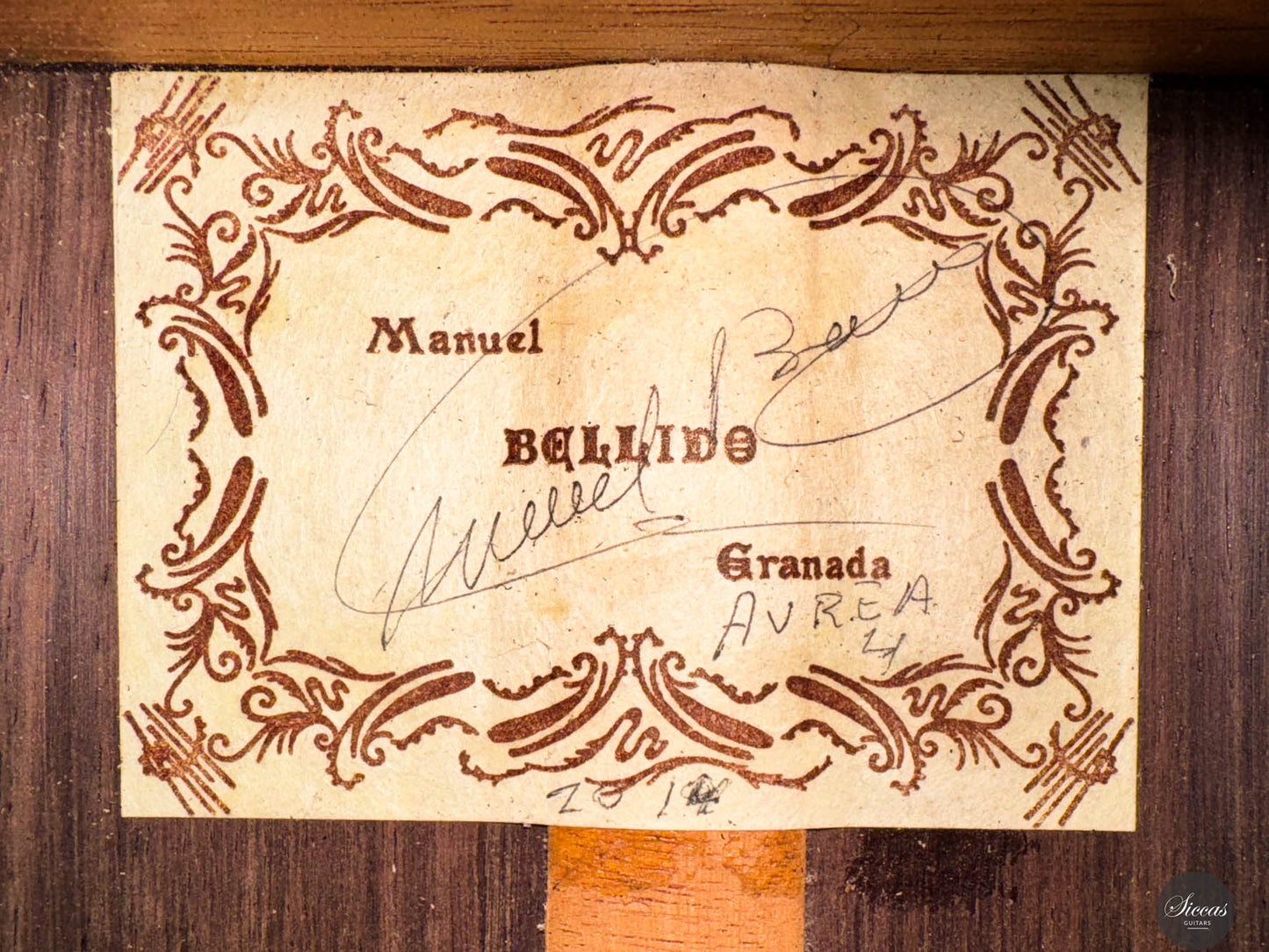 Manuel Bellido - 2014 Aurea ex. Manuel Bellido
