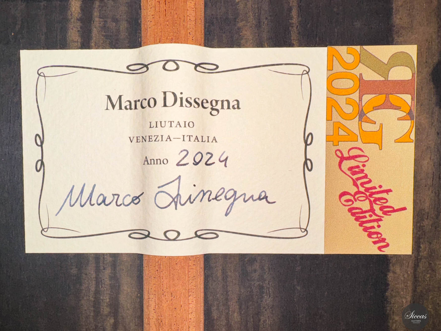 Marco Dissegna - 2024 REG 2024 Limited Edition