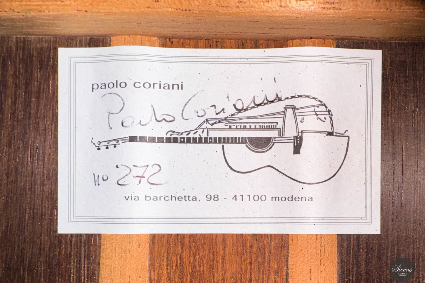 Paolo Coriani - 2025 No. 272