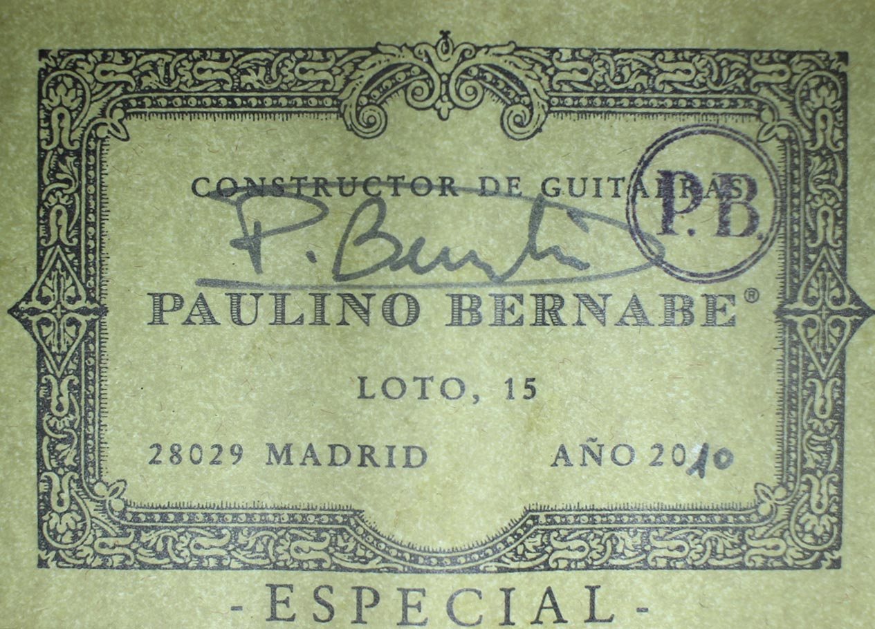 Paulino Bernabé – Especial 2010
