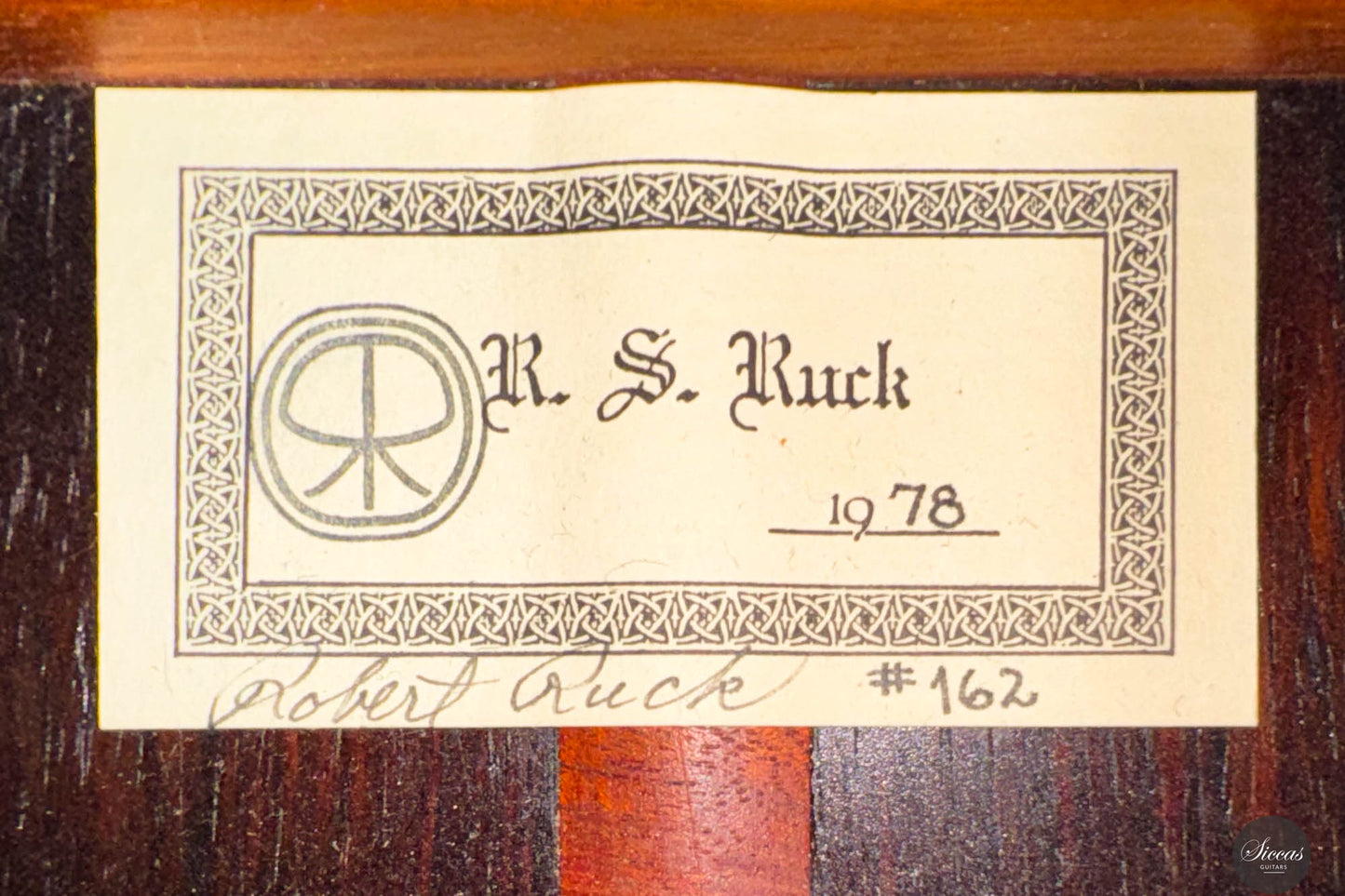 Robert Ruck - 1978 No. 162 - Russel Cleveland Collection