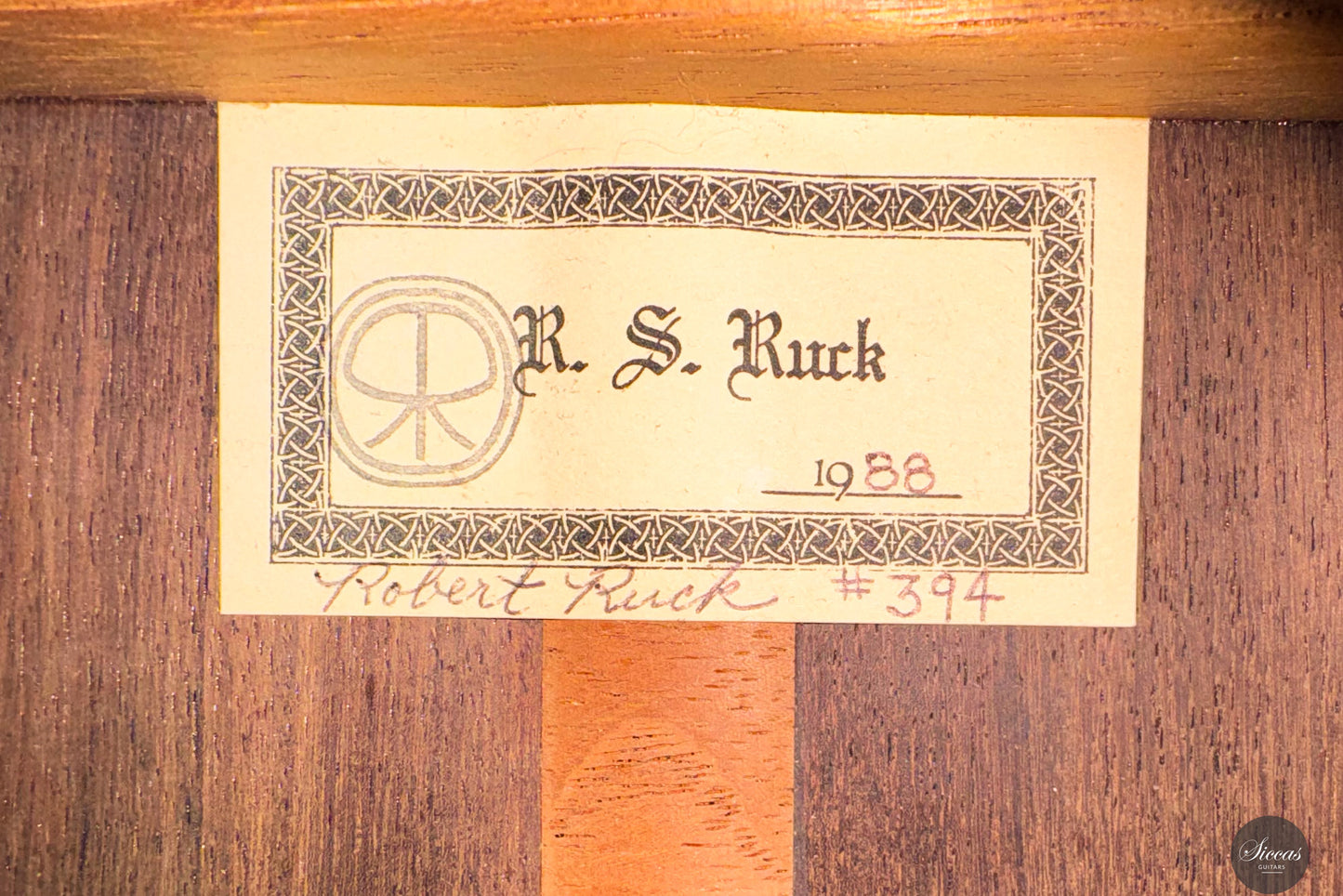 Robert Ruck - 1988 ON HOLD