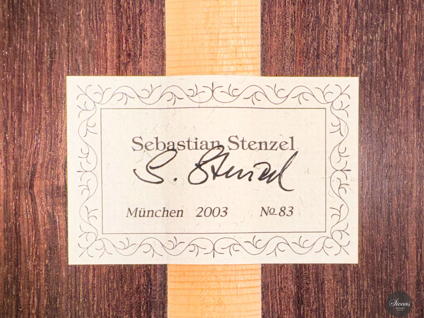 Sebastian Stenzel - 2003 No. 83 64 cm