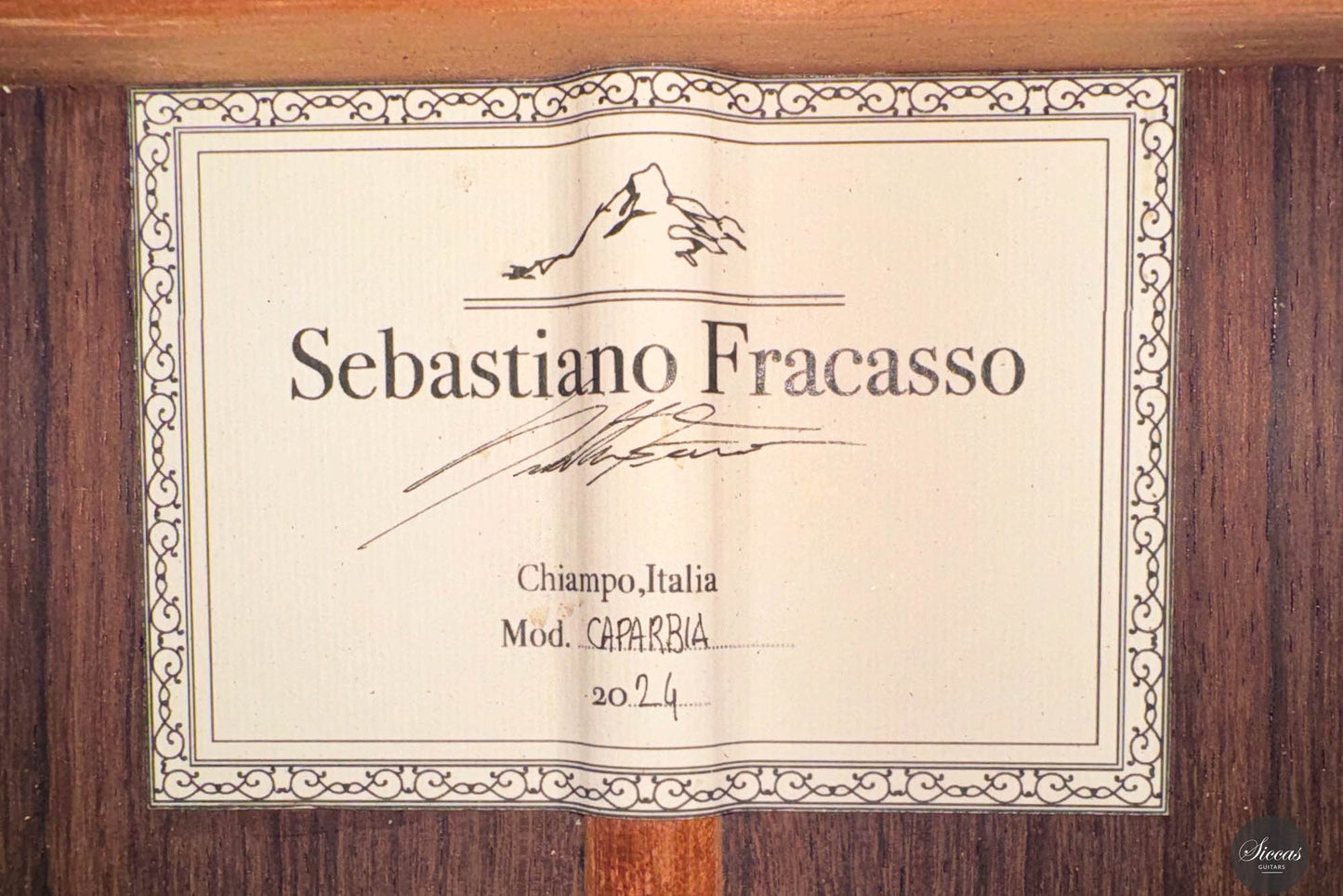 Sebastiano Fracasso – 2024