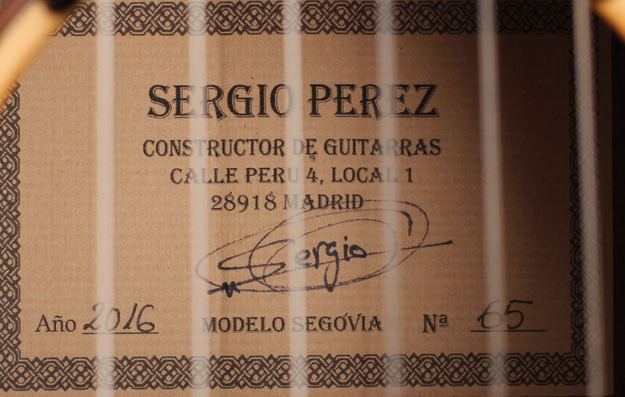 Sergio Perez - 2016 Segovia