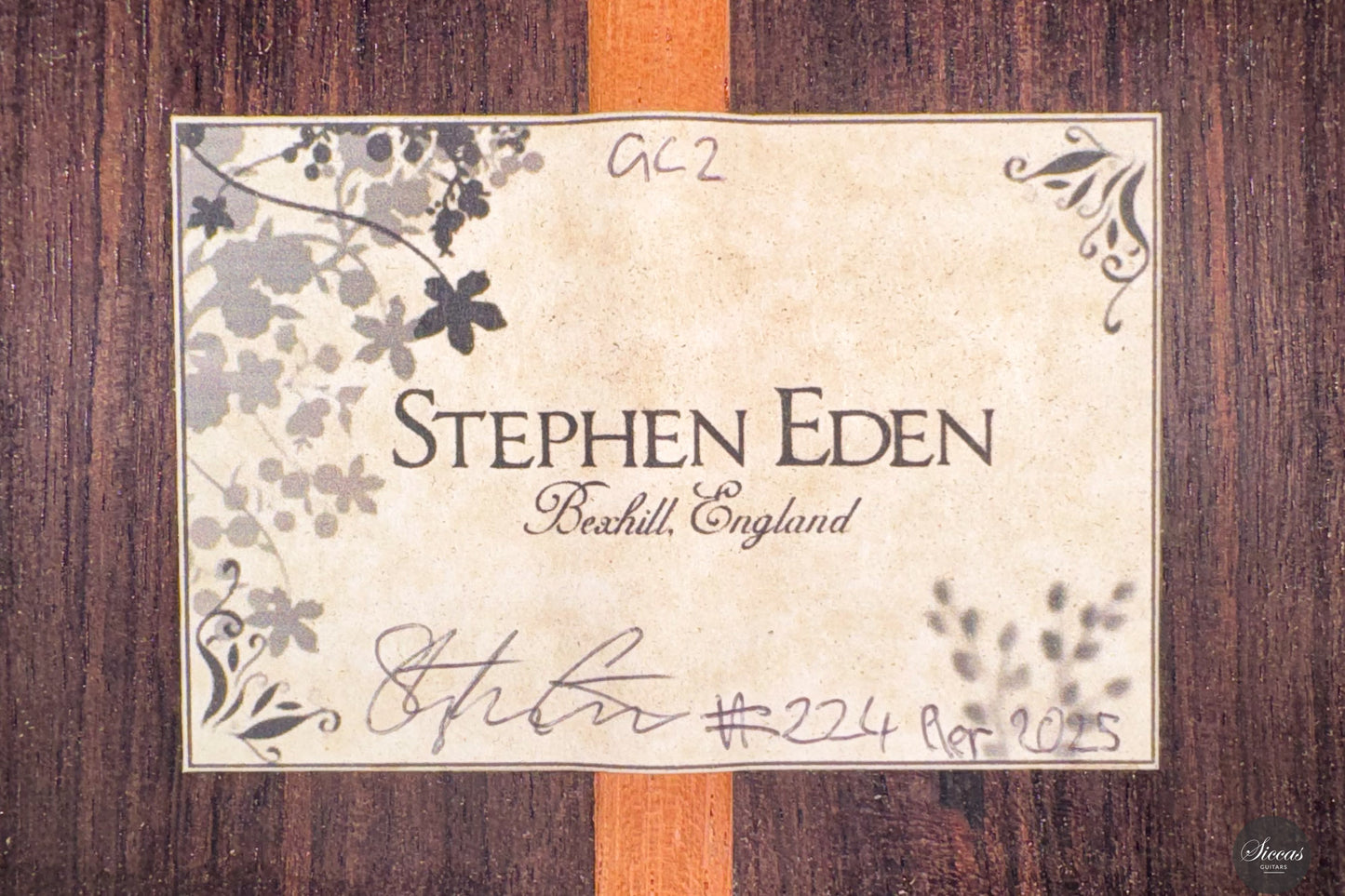 Stephen Eden - 2025 - No.224 Grand Concert