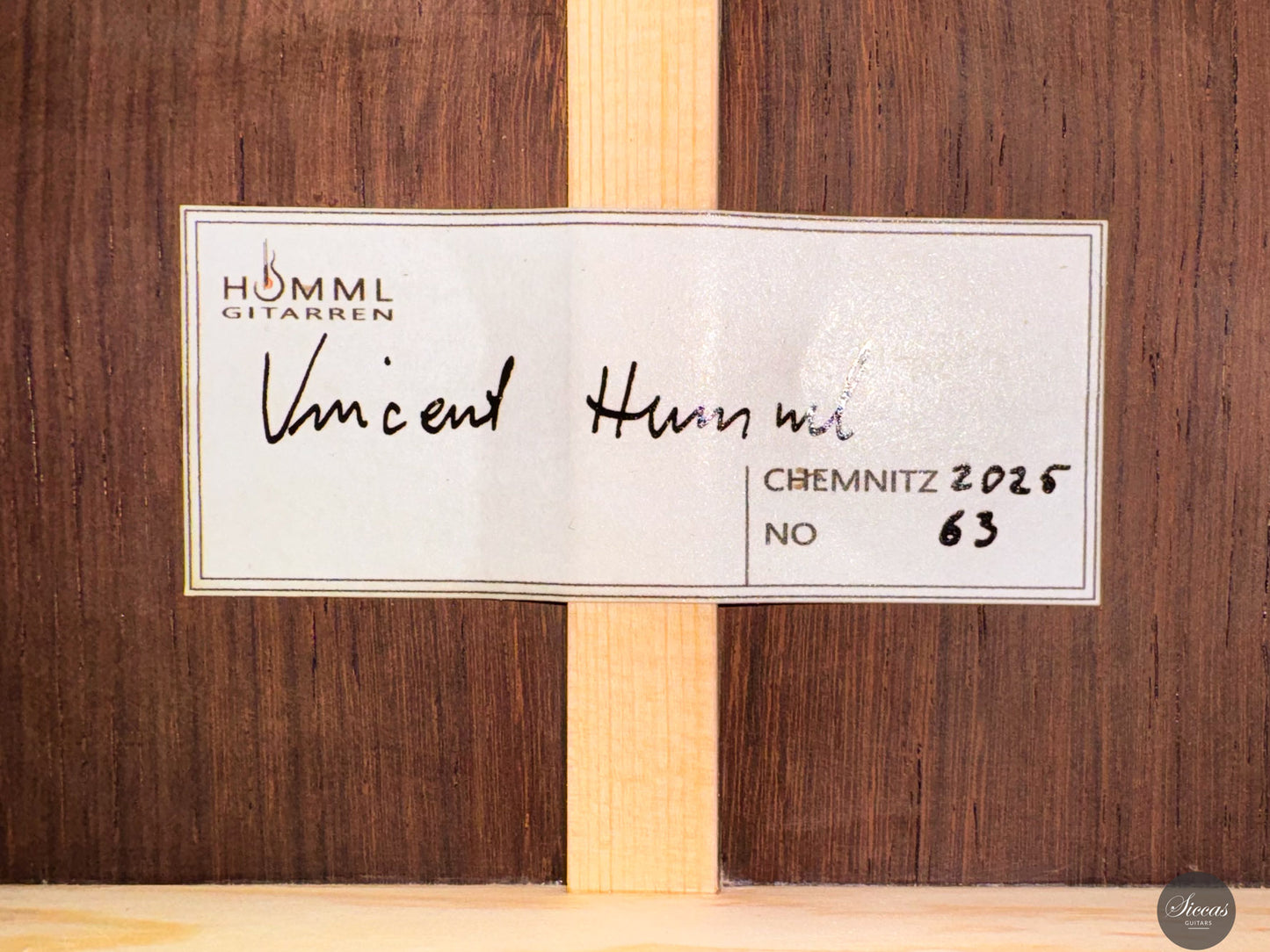 Vincent Humml - 2025 - Doubletop No. 63 - 64 cm