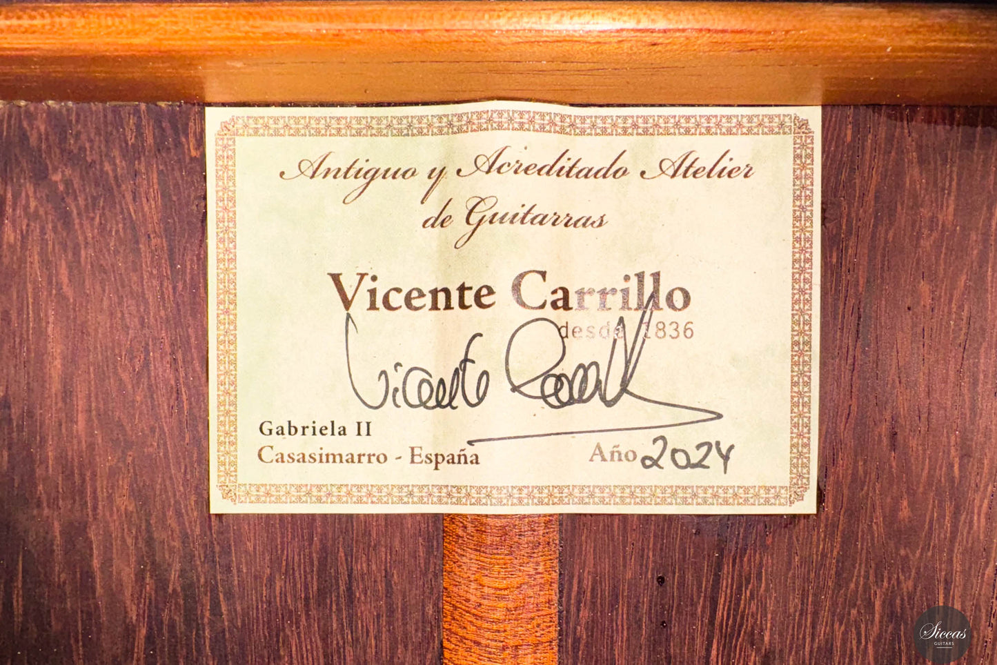 Vicente Carrillo - "Gabriela II" Doubletop