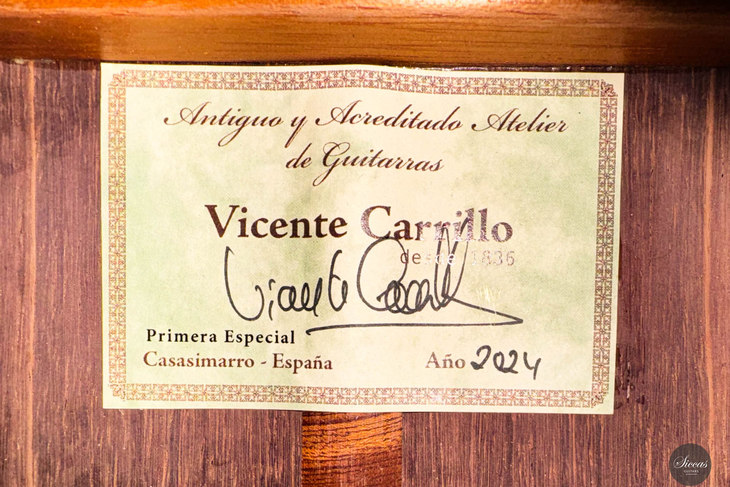 Vicente Carrillo - "Primera Especial" Zeder/Madagaskar