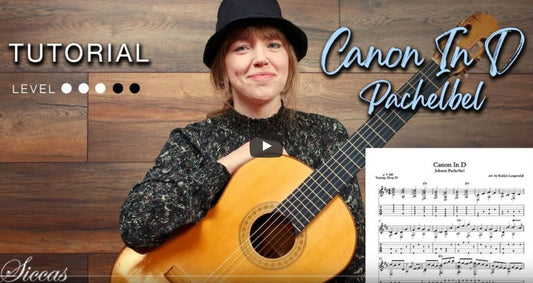 How to Play Canon in D on Classical Guitar (Free Tutorial)