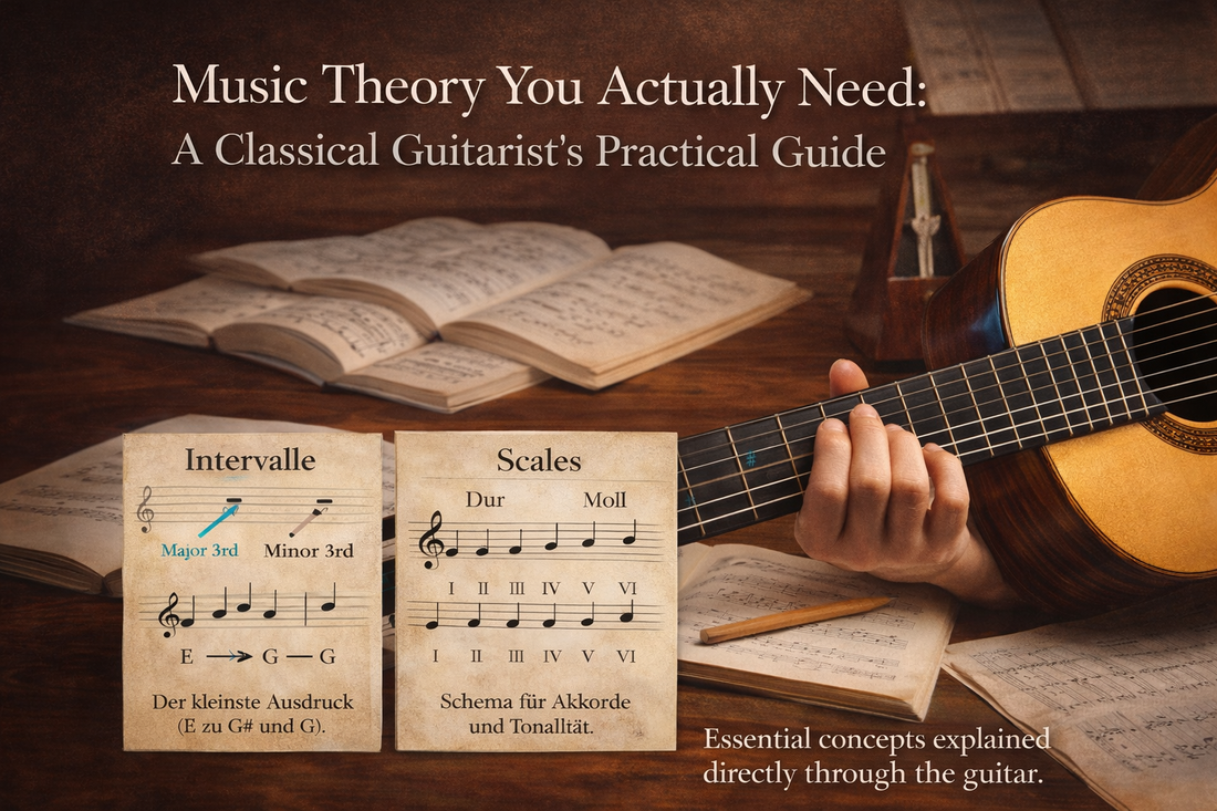 Music Theory You Actually Need: A Classical Guitarist’s Practical Guide