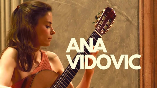 Ana Vidović playing Vals Venezolano No. 3 Natalia by Antonio Lauro on classical guitar